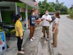 ลงสำรวจน้ำเสียรางระบายน้ำ ริมถนนหลวงหมายเลข 344 บ้านบึง-แกลง