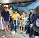 ลงพื้นที่มอบกายอุปกรณ์แก่ผู้สูงอายุในพื้นที่ ชุมชนที่ 7 บ้าน