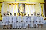เข้าร่วมพิธีทำบุญตักบาตรถวายพระราชกุศลฯ 13 ตุลาคม 2565
